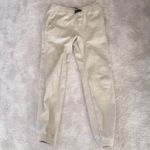 Boys Khaki Joggers